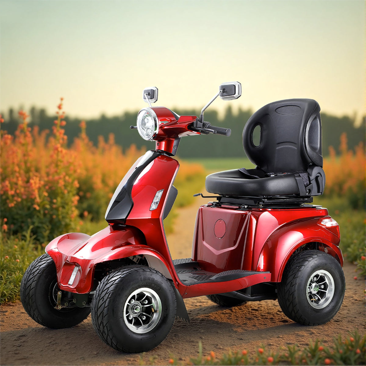 Jemeela AFDD Adjustable Electric Mobility Scooter, 1000W 60V 20Ah