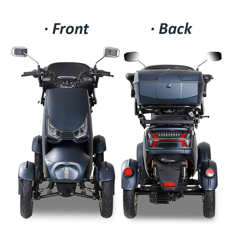 Jemeela SN4L Adjustable Electric Mobility Scooter, 800W 60V 20Ah