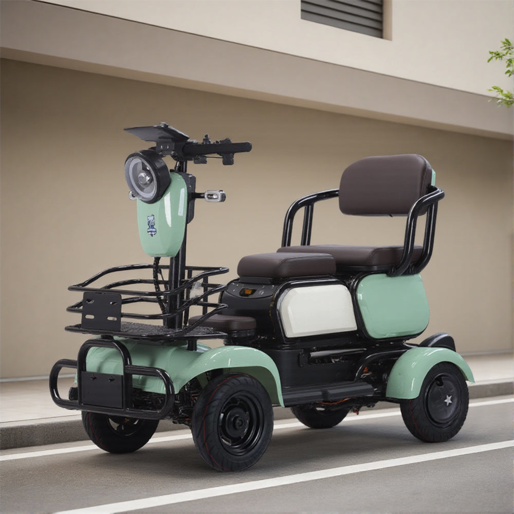 Jemeela M4 4-Wheel Electric Mobility Scooter for Senior, 600W 60V 20Ah