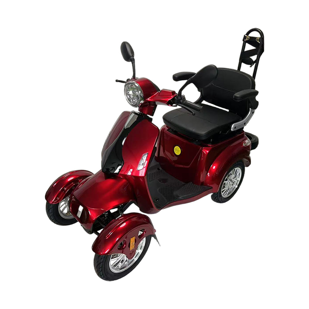 Jemeela 2D4L Electric Mobility Scooter With Golf Ball Rack, 500W 60V 20A