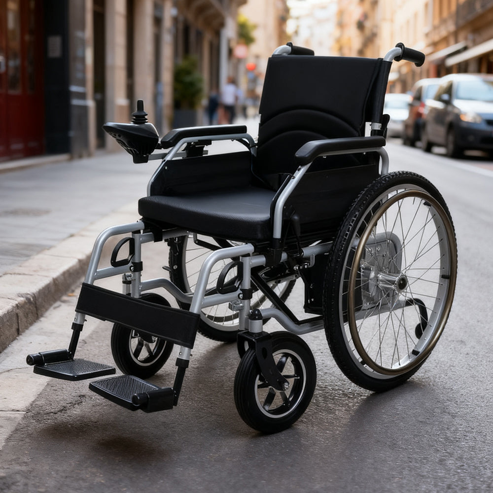 Ergonomic Wheelchair with 12Ah Battery