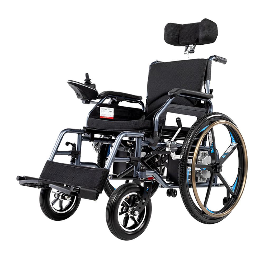 Ergonomic Wheelchair with 12Ah Battery