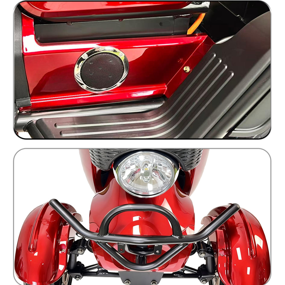 Jemeela XGSY Senior Electric Mobility Scooter 600W 48V 20Ah