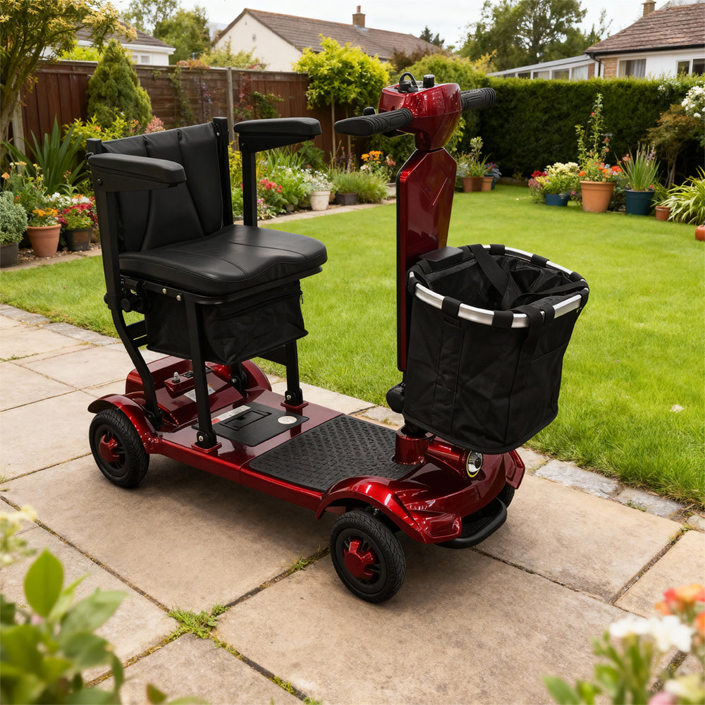 Adults Electric Scooter, Collapsible Mobility Scooter 24V 20Ah Battery