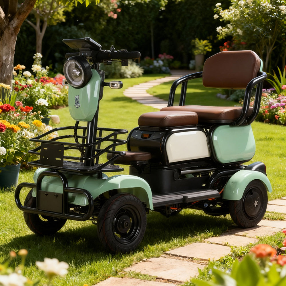 Jemeela M4 4-Wheel Electric Mobility Scooter for Senior, 600W 60V 20Ah