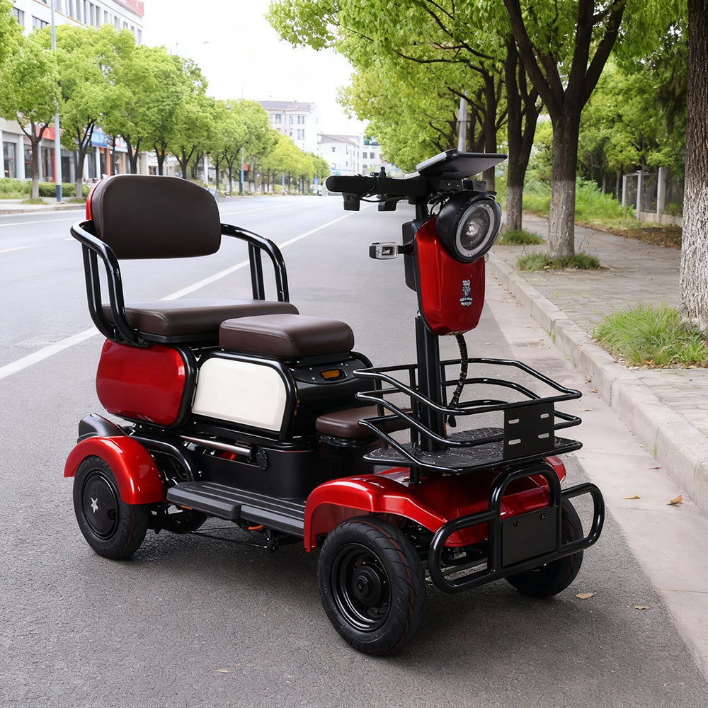 Jemeela M4 4-Wheel Electric Mobility Scooter for Senior, 600W 60V 20Ah