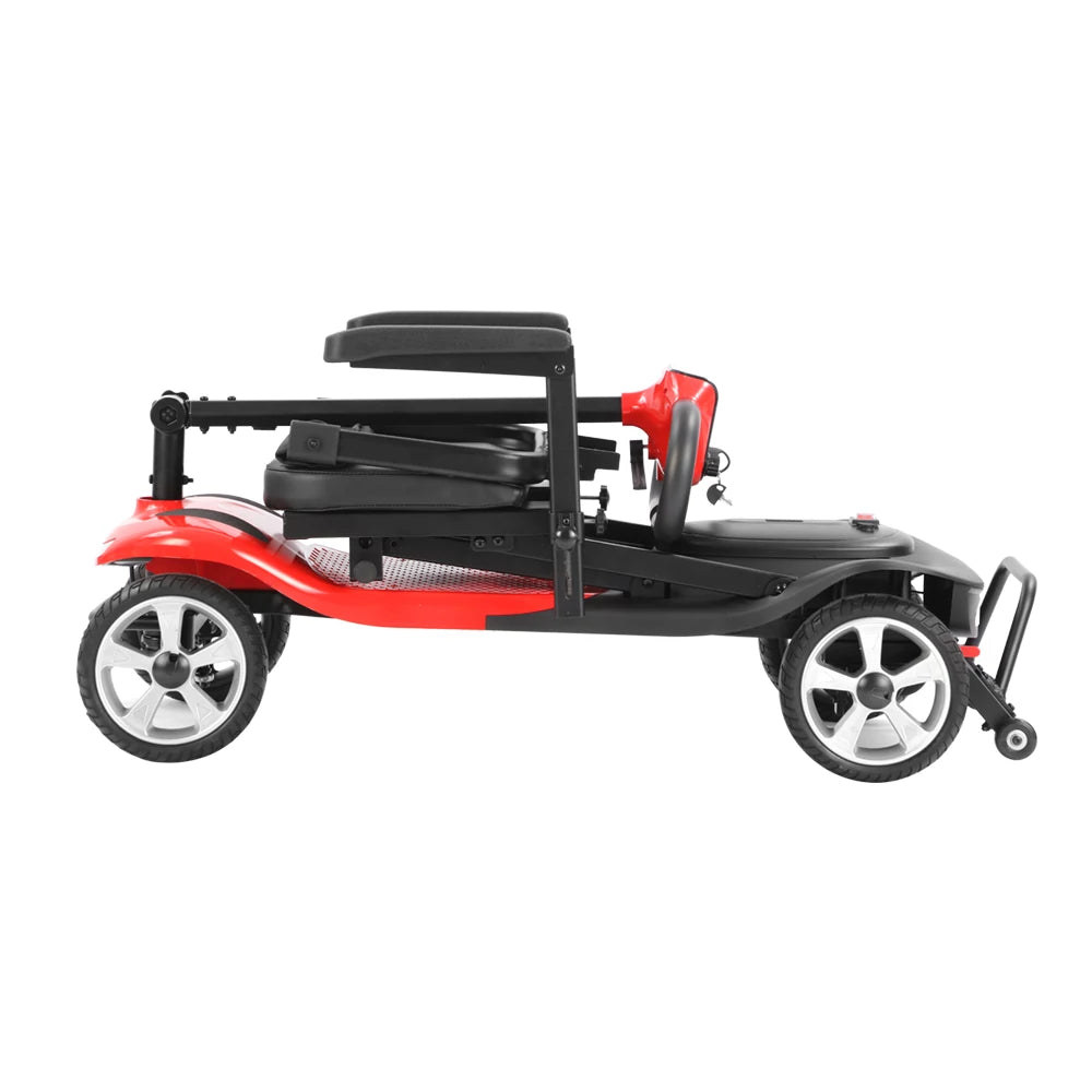 Jemeela MS210 Lightweight Folding Mobility Scooter, 250W, 24V 10.4Ah