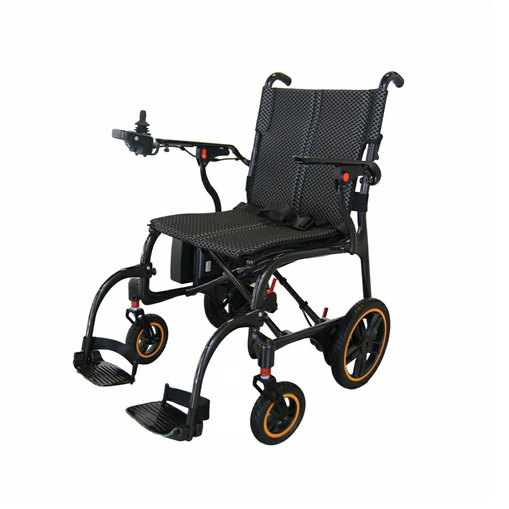 PINNACLE Featherlite Gen 3 Electric Wheelchair, Carbon Fiber