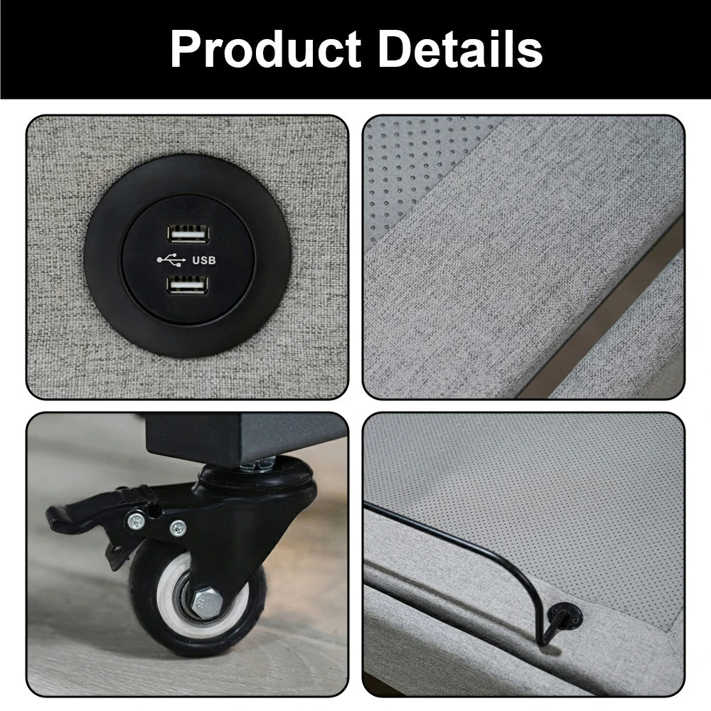 COMFORT CARE Dreame Lo-Lo Electric Adjustable Bed for Senior