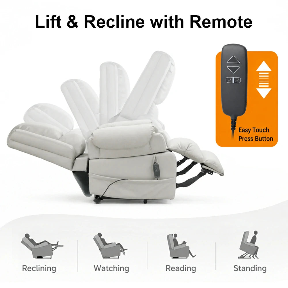 COMFORT CARE VIVA Lift Recliner with Dual-Motor, Max Load 155 kg
