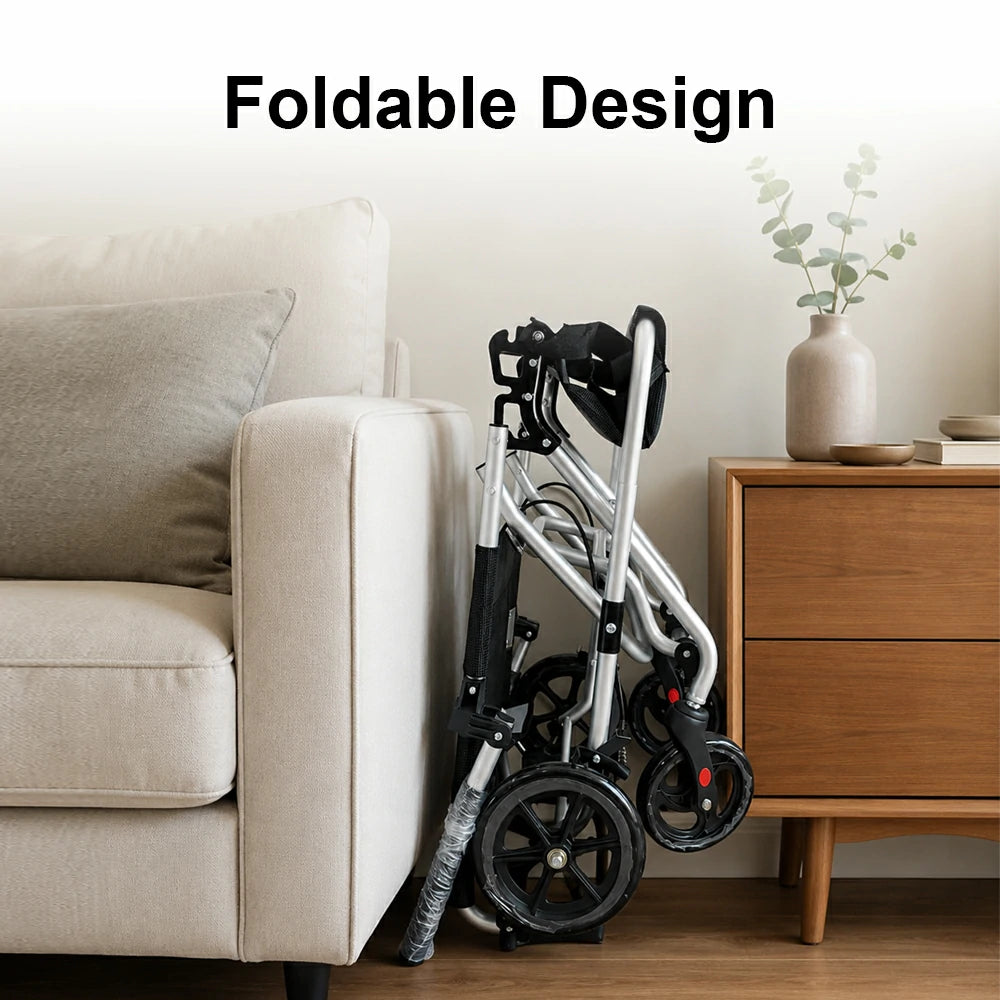 PINNACLE AERO Foldable Wheelchair, Ultra-Light, Aluminium Alloy