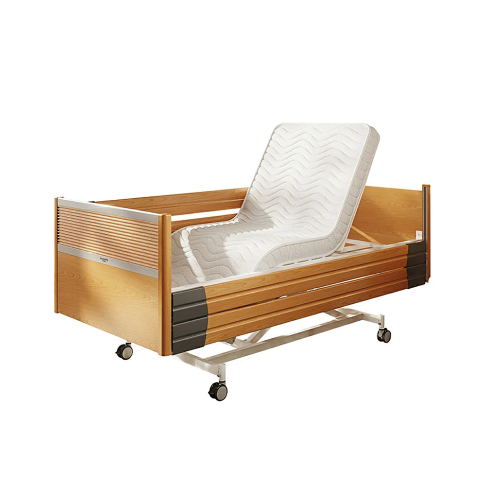 Jemeela Electric Adjustable Home Care Bed with Safety Rails
