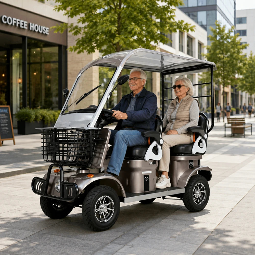 Jemeela E60 Electric Mobility Scooter with Long-Range, 650W 60V 20Ah