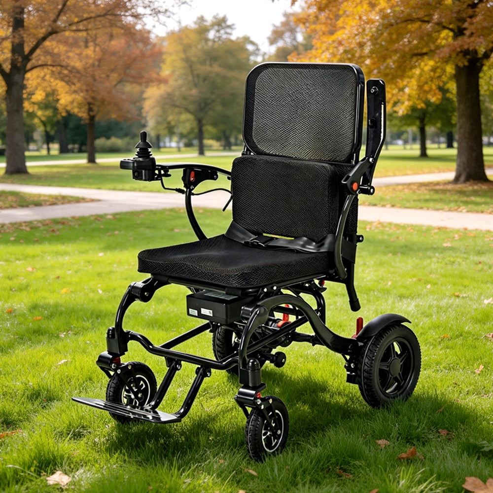 Eeeza Foldable Carbon Fiber Electric Wheelchair With Brushless Motor