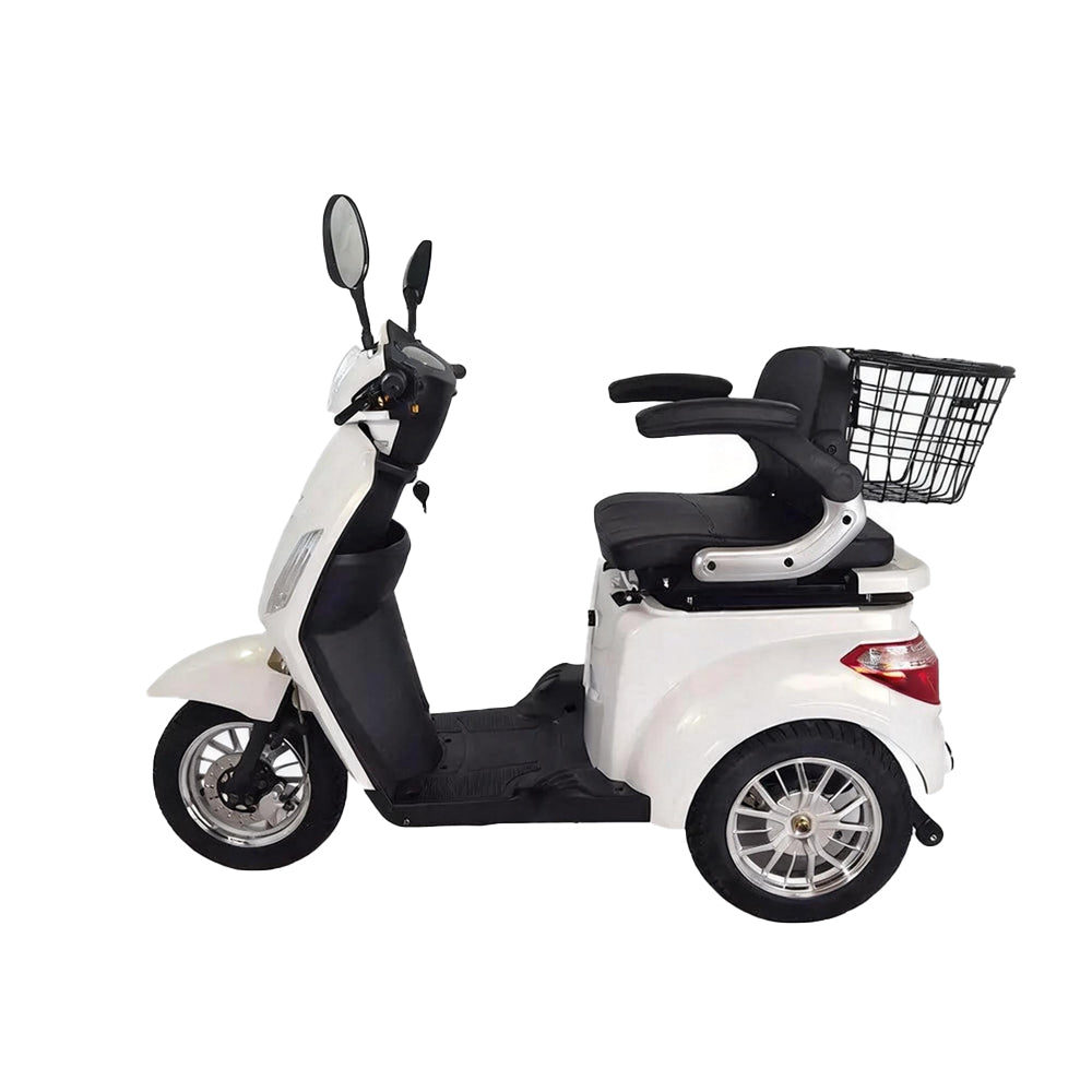 Jemeela F10 Electric Tricycle, 500W 60V 20Ah, Max Range 60km, 25km/h