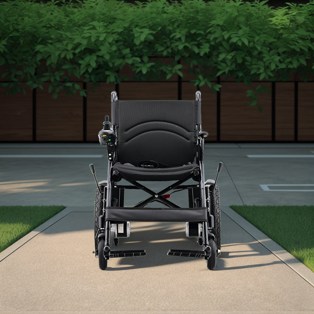 Jemeela 9000 Foldable Electric Wheelchair, Aluminum Alloy, 1-6km/h