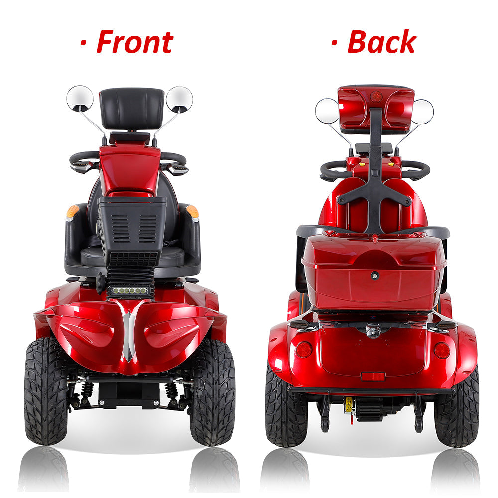 Jemeela DJD2D Foldable Electric Mobility Scooter, 1000W 60V 20Ah