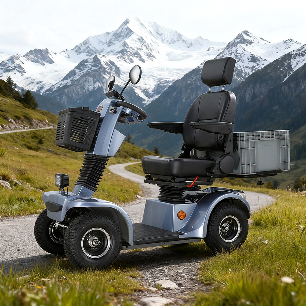 Jemeela BSHC Adjustable Electric Mobility Scooter, 500W 48V 20Ah