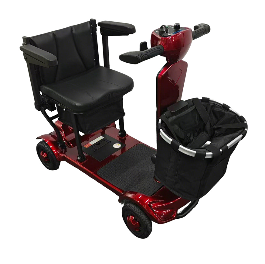 Jemeela Adults Electric Scooter, Collapsible Mobility Scooter 24V 20Ah