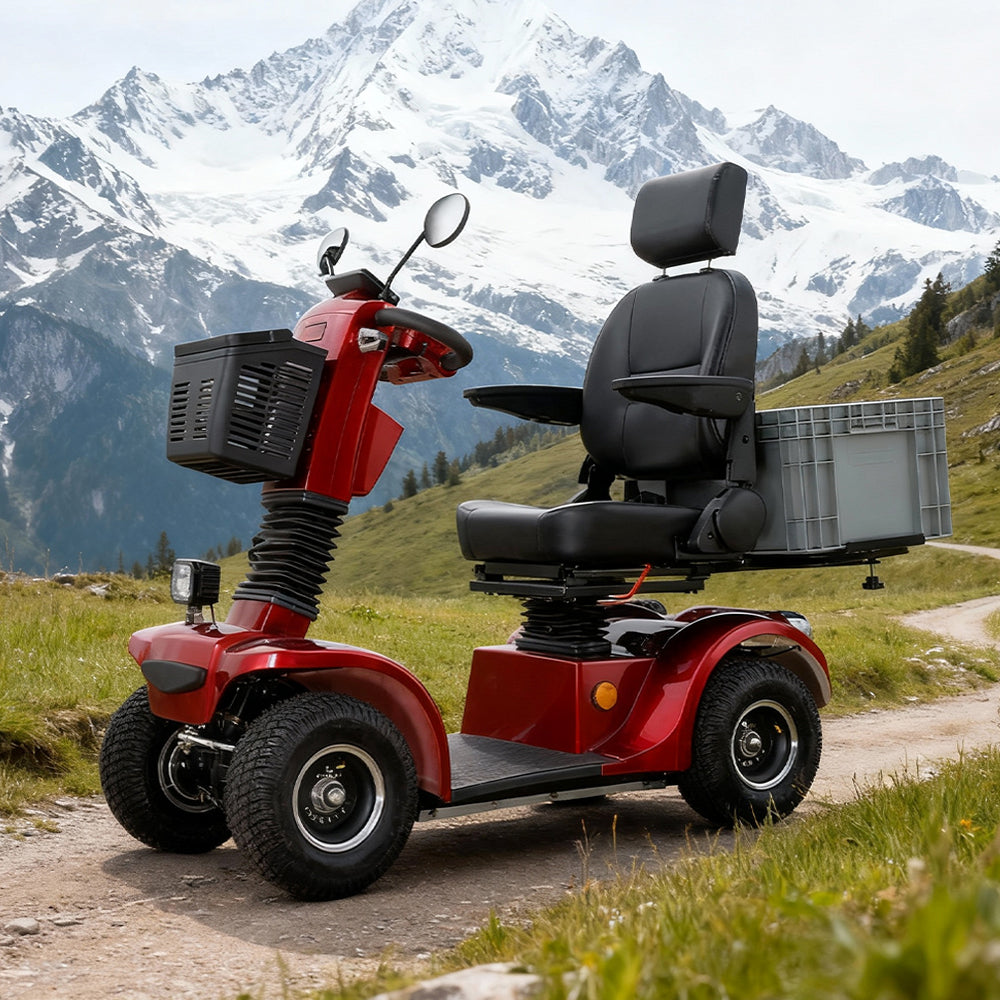 Jemeela BSHC Adjustable Electric Mobility Scooter, 500W 48V 20Ah