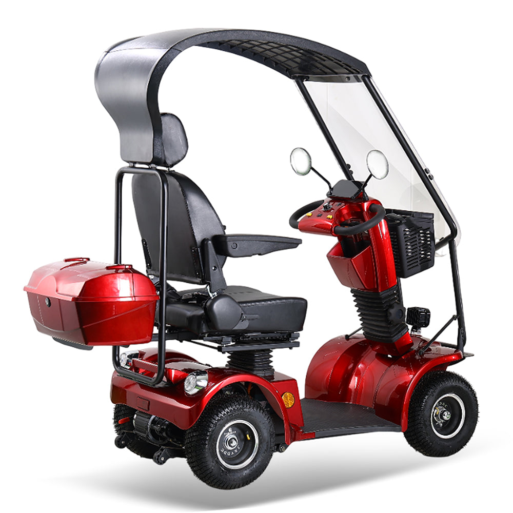 Jemeela Deluxe Mobility Scooter for Senior, 500W 48V Comfort Cruiser