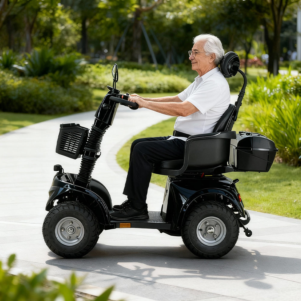 Jemeela DJD2D Foldable Electric Mobility Scooter, 1000W 60V 20Ah