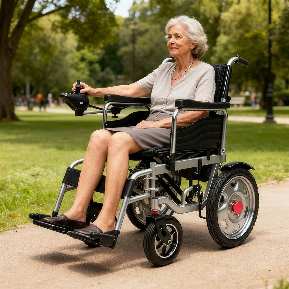 Jemeela MW1103 Electric Wheelchair for Senior, 500W, 16-Inch Tyres