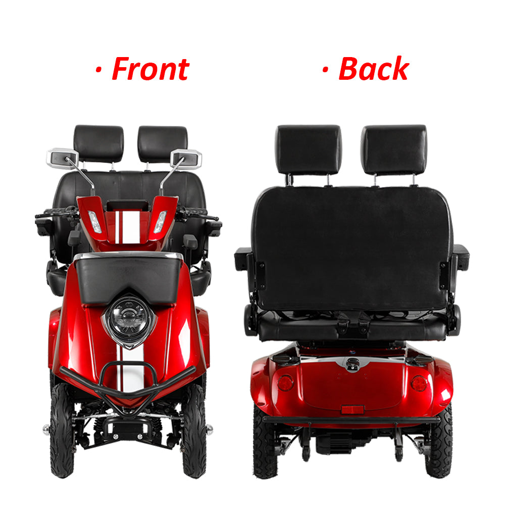Eeeza JXY6D Adjustable Electric Mobility Scooter, 1000W 60V 20Ah