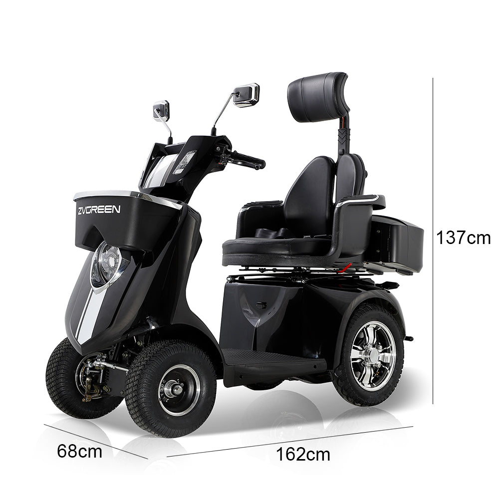 Eeeza JXY4D Adjustable Electric Mobility Scooter, 800W 60V 20Ah