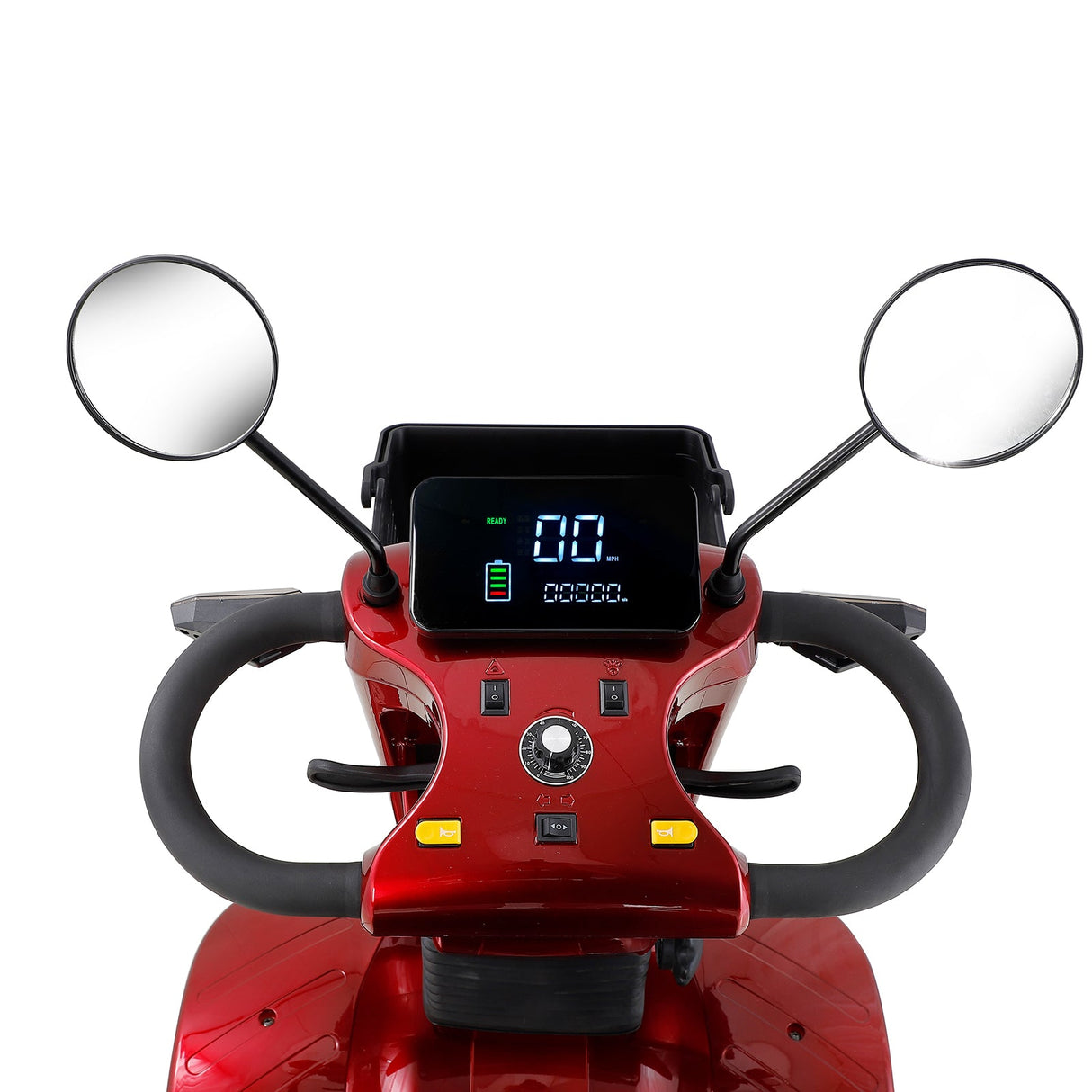 Eeeza Deluxe Mobility Scooter – 500W 48V Comfort Cruiser with Suspension Seat & Optional Canopy