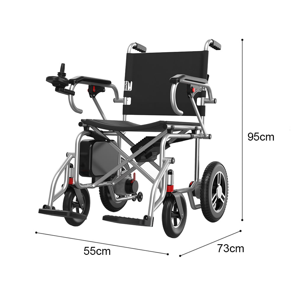 Eeeza 250W Foldable Electric Wheelchair 24V Battery