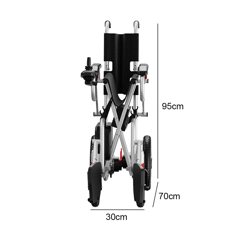 Eeeza 250W Foldable Electric Wheelchair 24V Battery
