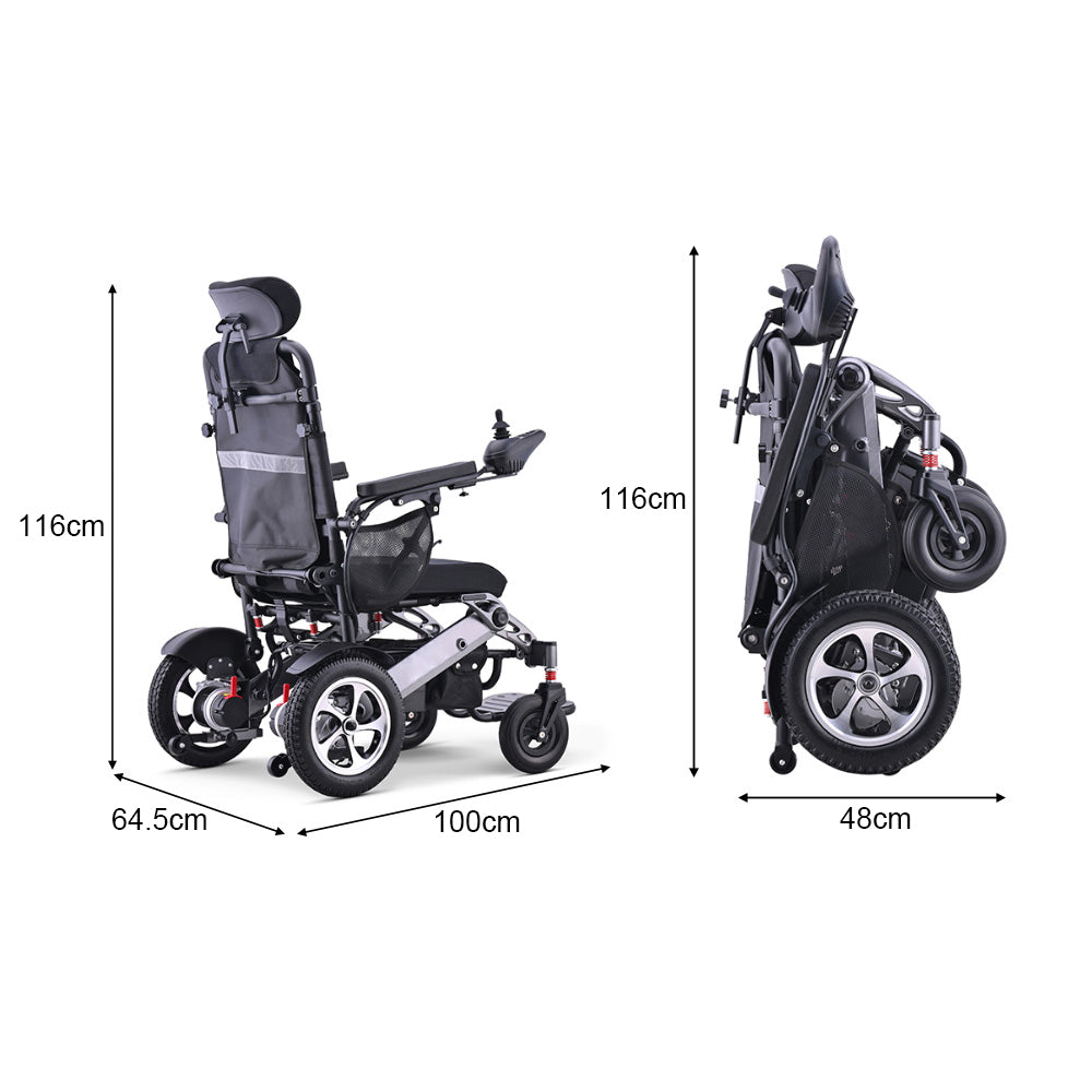 Eeeza 250W Foldable Electric Wheelchair