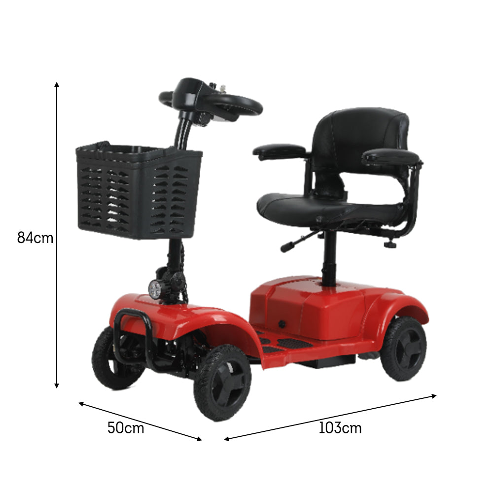 Eeeza Foldable Electric Mobility Scooter – 250W Power with 24V 12Ah Battery for Everyday Freedom