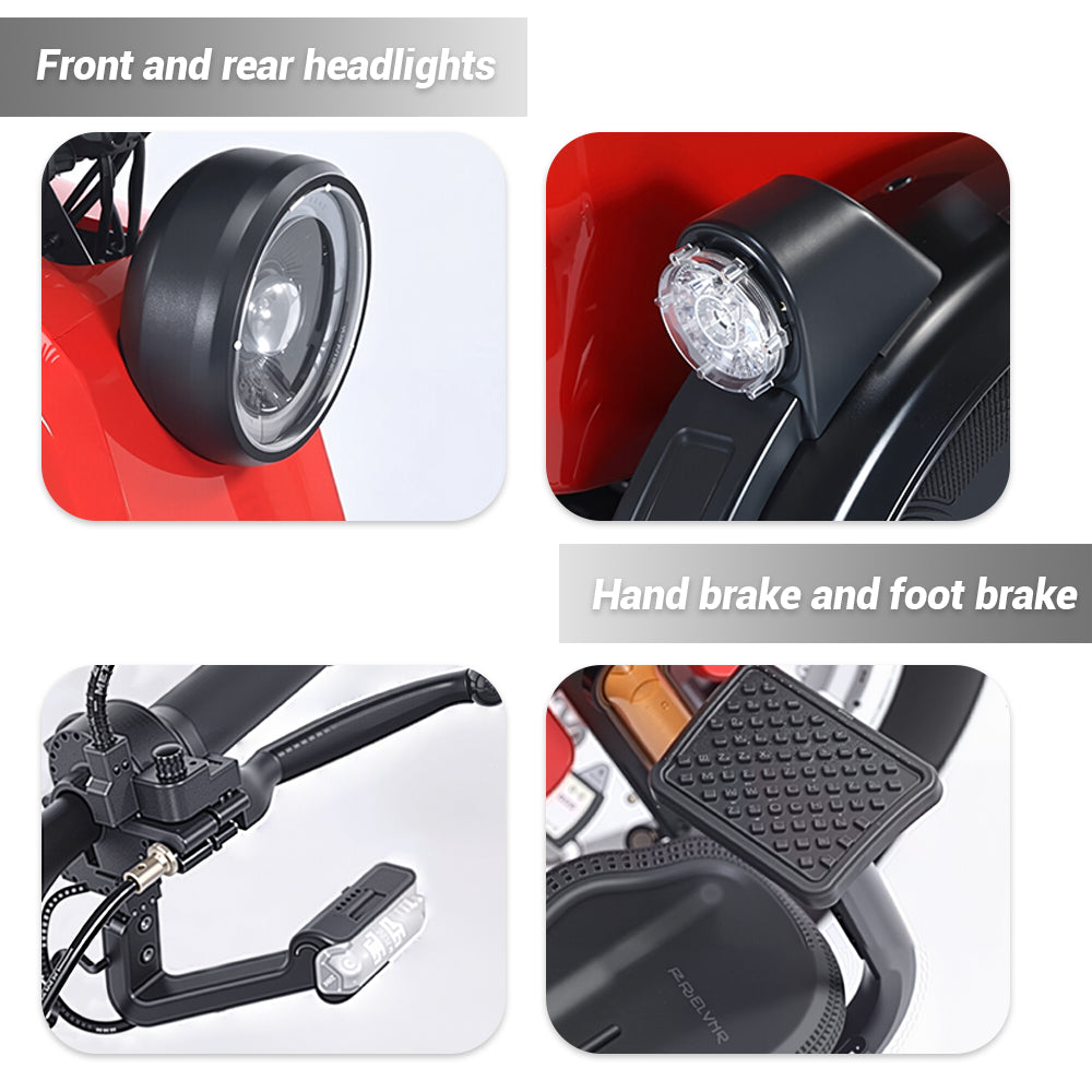 Eeeza 600W 60V 20Ah Electric Senior Mobility Scooter