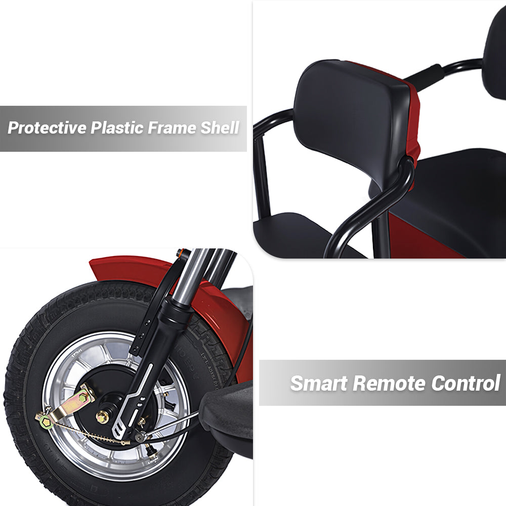 Eeeza 600W 60V 20Ah Electric Senior Mobility Scooter