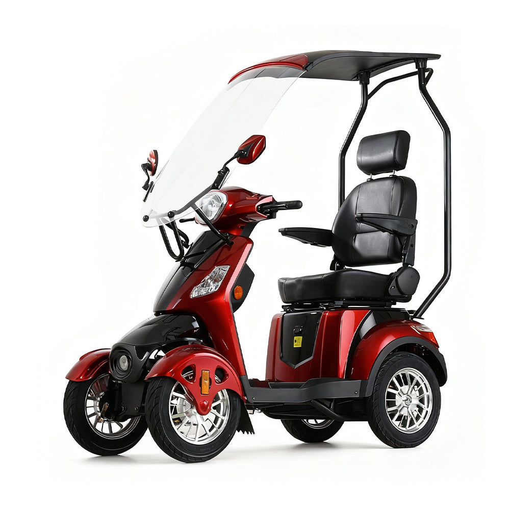 Eeeza Shield Mobility Scooter – 500W 60V20Ah with Canopy & Windshield