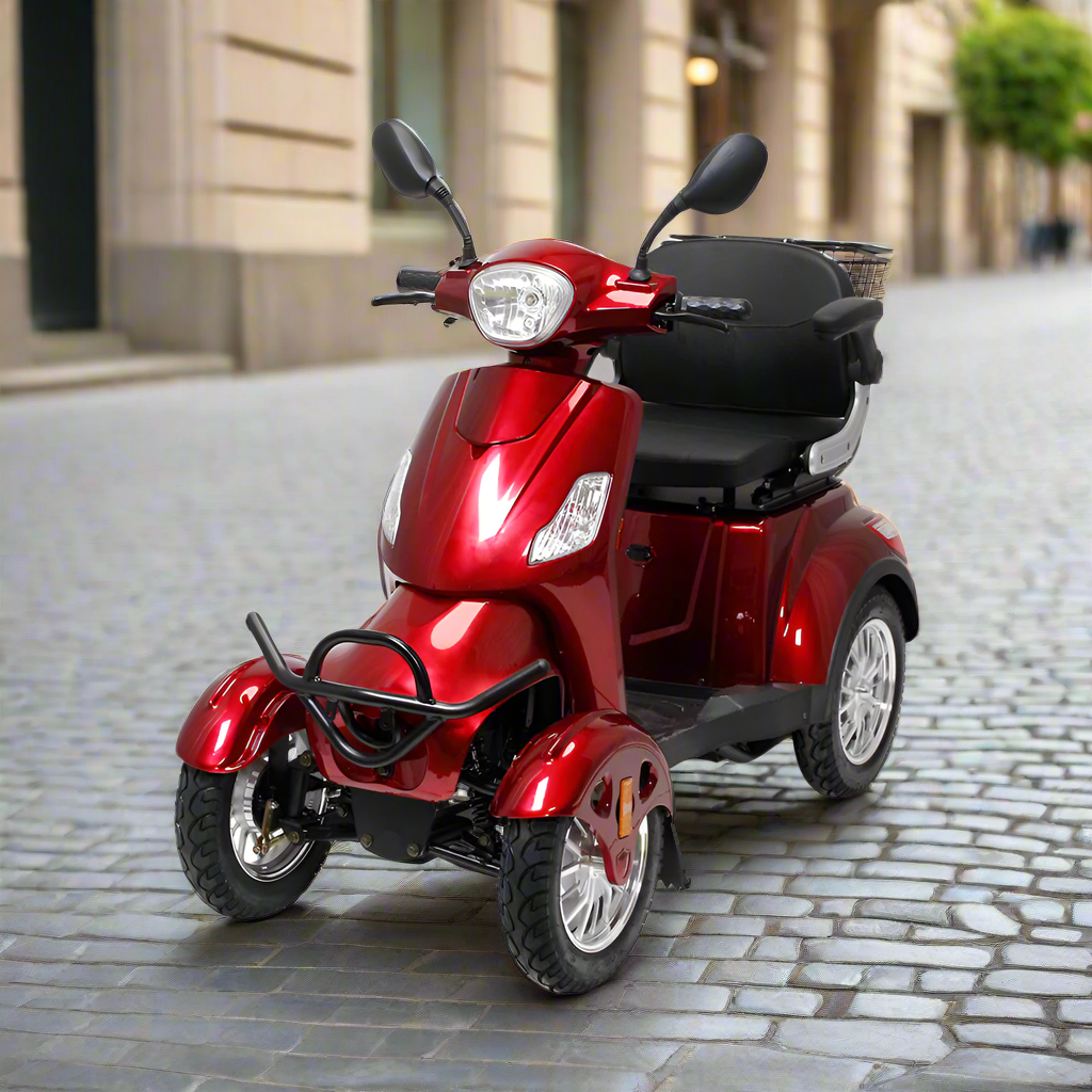 Eeeza 500W 60V 20Ah Electric Mobility Scooter with Adjustable Seat and Drum Brake