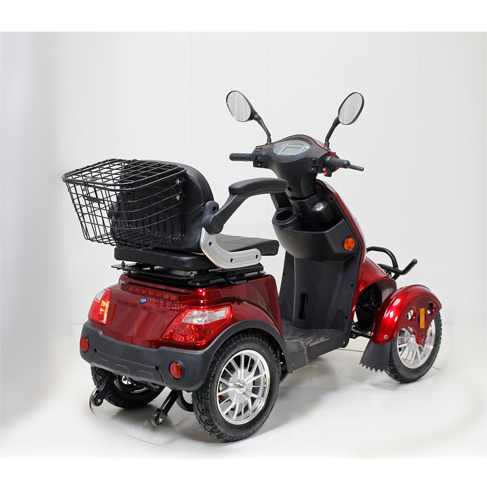 Eeeza 500W 60V 20Ah Electric Mobility Scooter with Adjustable Seat and Drum Brake