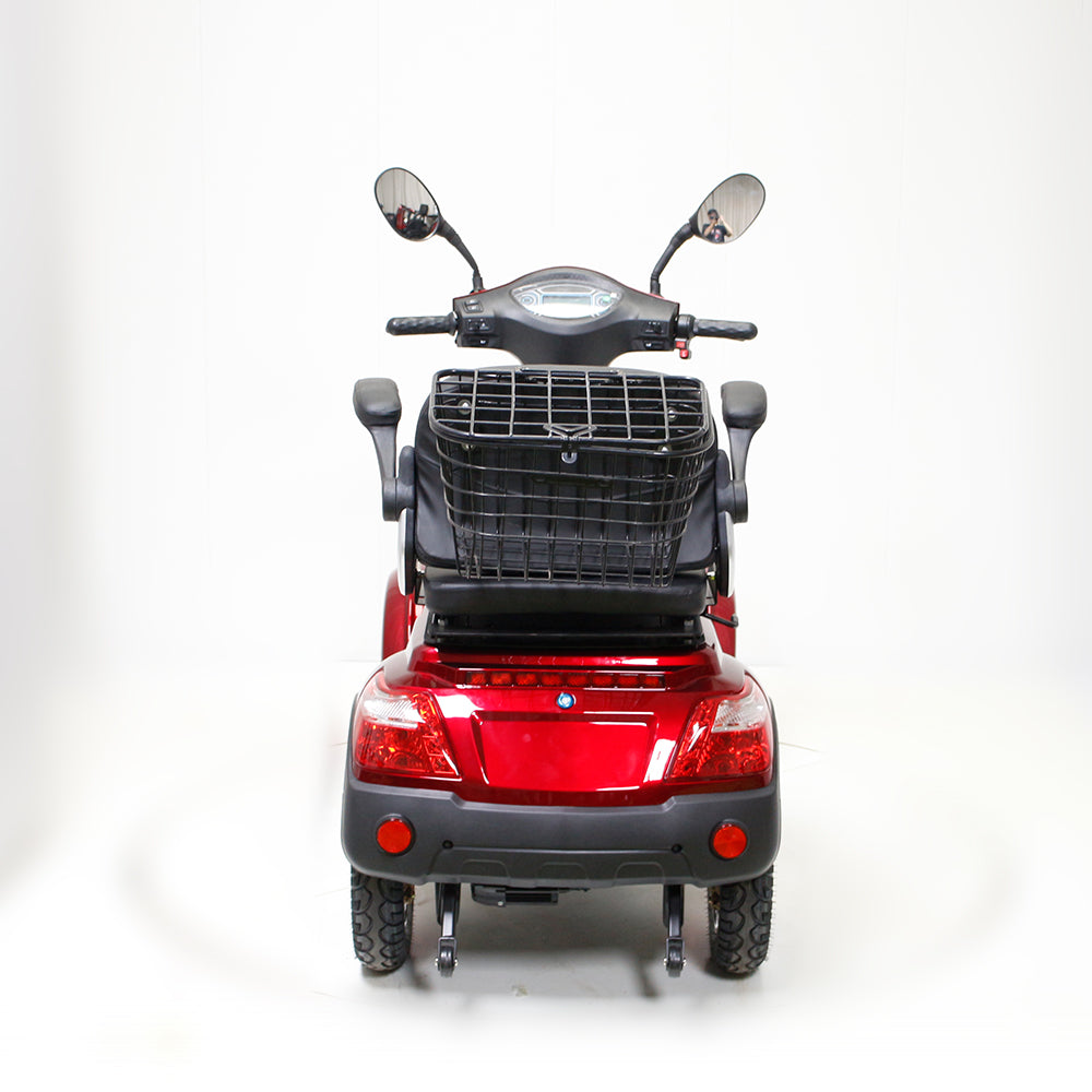 Eeeza 500W 60V 20Ah Electric Mobility Scooter with Adjustable Seat and Drum Brake