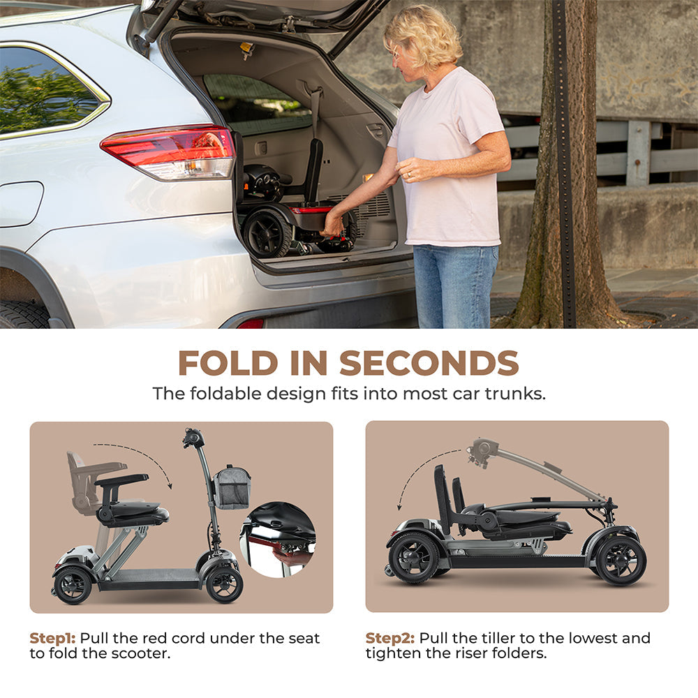 METRO MOBILITY Foldable Scooter 250W 24V 12/20Ah