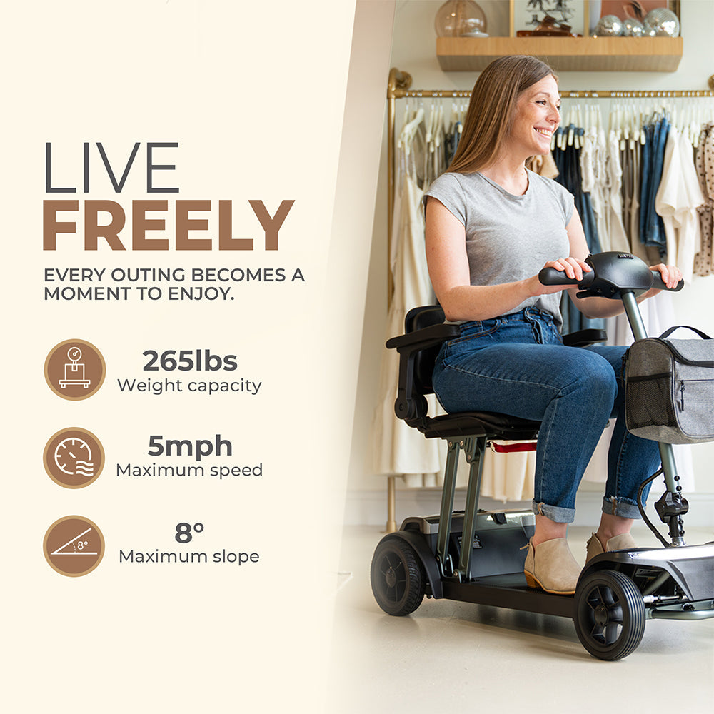 METRO MOBILITY Foldable Scooter 250W 24V 12/20Ah