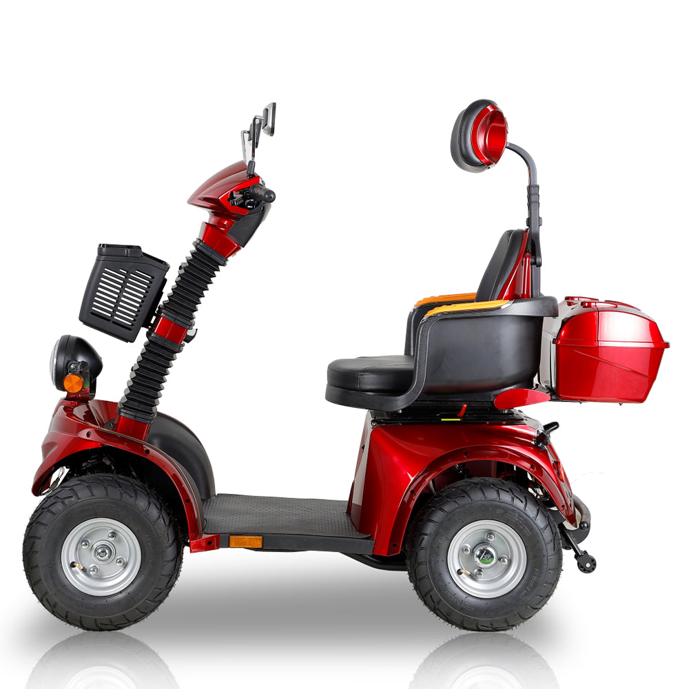 Jemeela DJD Adjustable Electric Mobility Scooter, 1000W 60V 20Ah