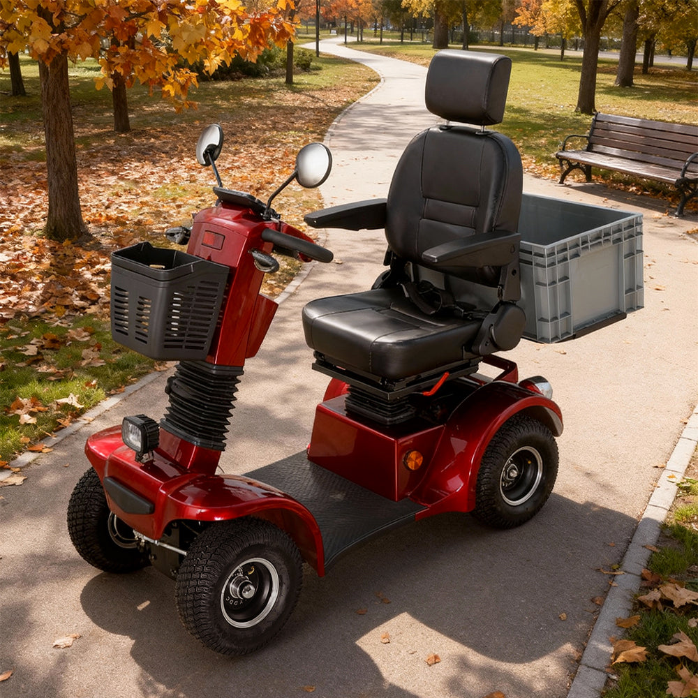 Jemeela BSHC Adjustable Electric Mobility Scooter, 500W 48V 20Ah