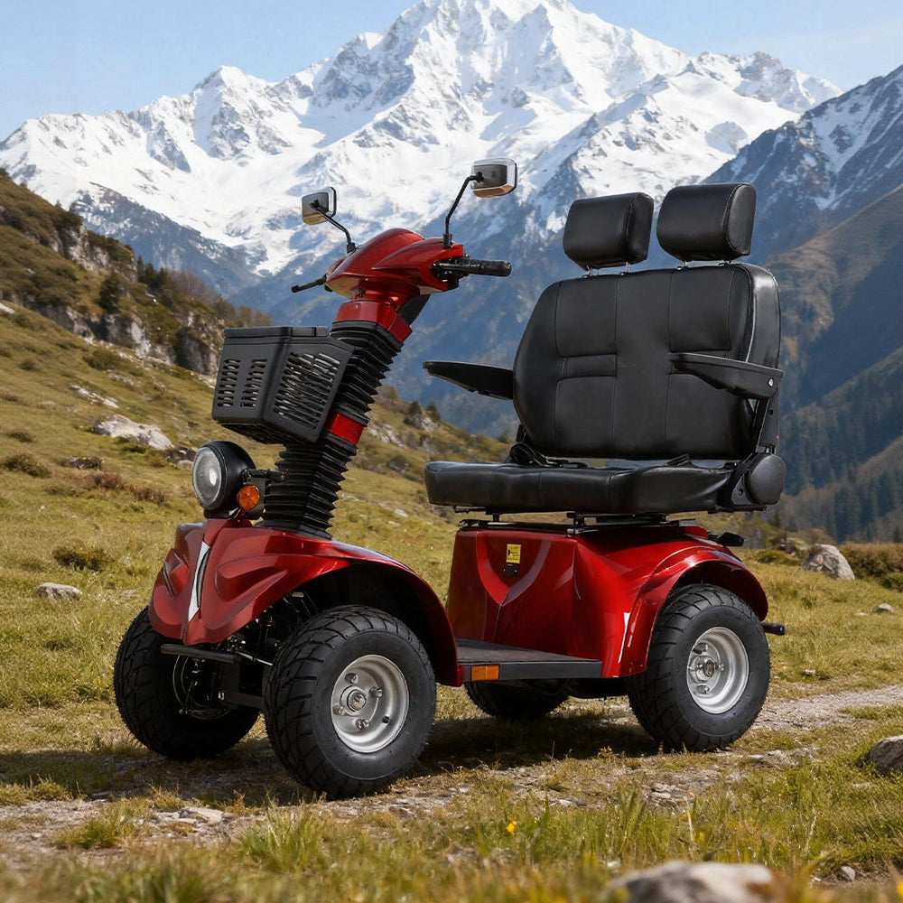 Jemeela B56B Duo Electric Mobility Scooter, 800W 60V 20Ah