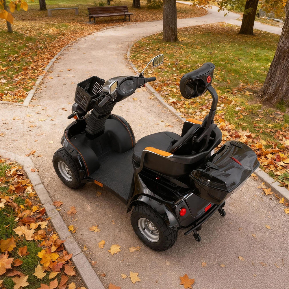Jemeela DJD Adjustable Electric Mobility Scooter, 1000W 60V 20Ah
