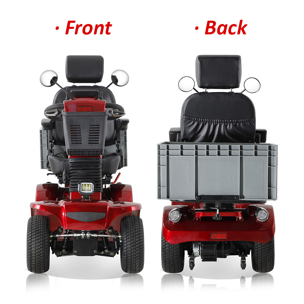 Jemeela BSHC Adjustable Electric Mobility Scooter, 500W 48V 20Ah