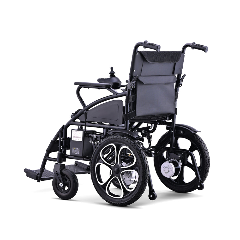 Jemeela 9000 Foldable Electric Wheelchair, Aluminum Alloy, 1-6km/h