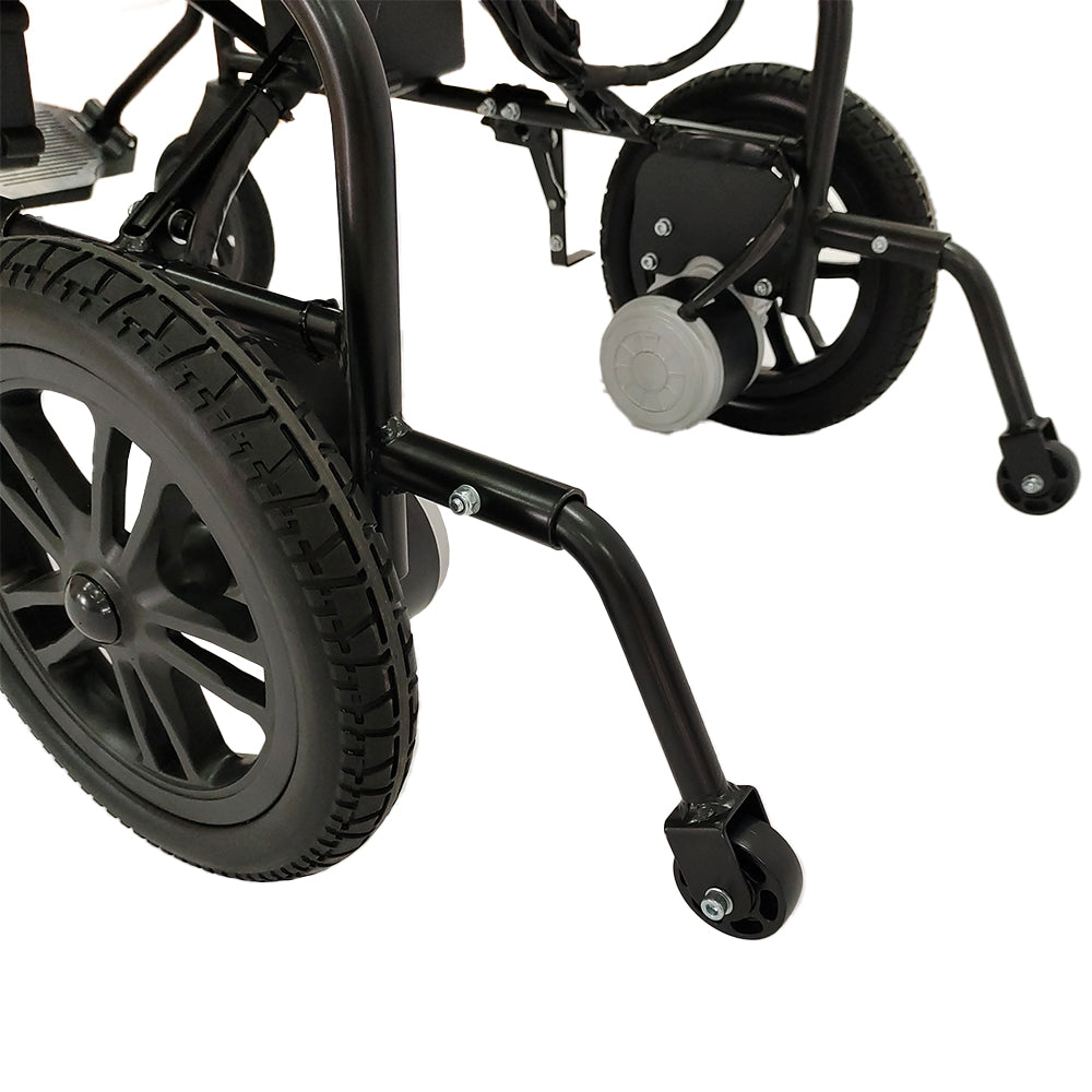 Jemeela WD601 Foldable Electric Wheelchair for Senior, 6km/h, 24V12Ah