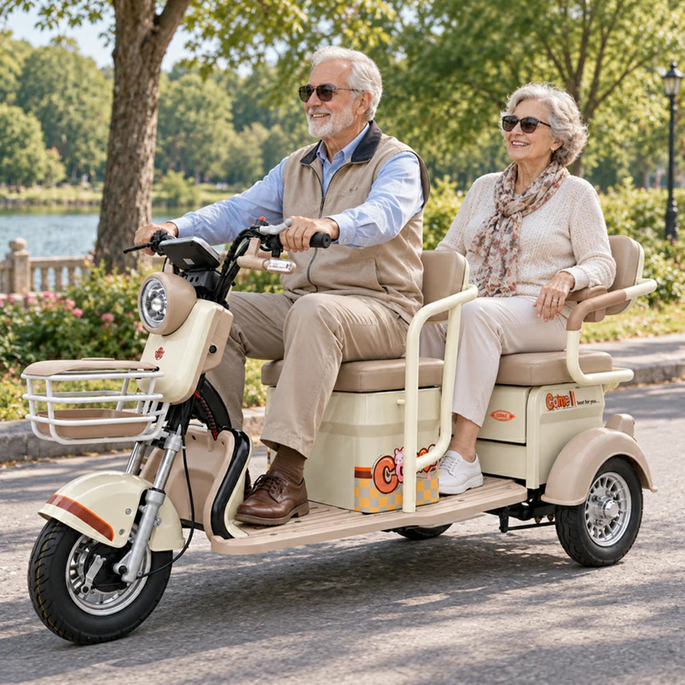 Jemeela C6 Electric Mobility Scooter, Max Range 35km, 800W 60V 20Ah